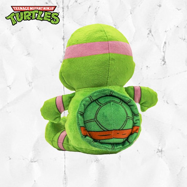 Show full view: Teenage Mutant Ninja Turtles Squeaky Donatello Dog Plush Toy slide 4 of 7