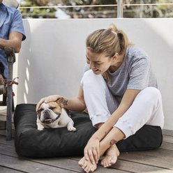 K9 Ballistics Tough Ripstop Rectangle Pillow Dog Bed, Blue Quartz, Small slide 2 of 6
