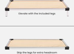 K9 Ballistics Chew Proof Armored Padded Elevated Dog Bed, Sandstone, X-Large slide 2 of 9