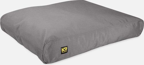 Show full view: K9 Ballistics Tough Ripstop Rectangle Pillow Dog Bed, Light Gray Velvet, XX-Large slide 2 of 7