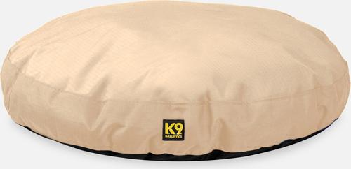 Show full view: K9 Ballistics Tough Ripstop Round Pillow Dog Bed, Tan, X-Large slide 3 of 9