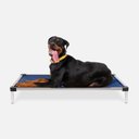 K9 Ballistics Chew Proof Armored Ripstop Elevated Dog Bed, Blue Quartz, X-Large