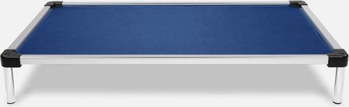 Show full view: K9 Ballistics Chew Proof Armored Ripstop Elevated Dog Bed, Blue Quartz, Medium slide 3 of 10