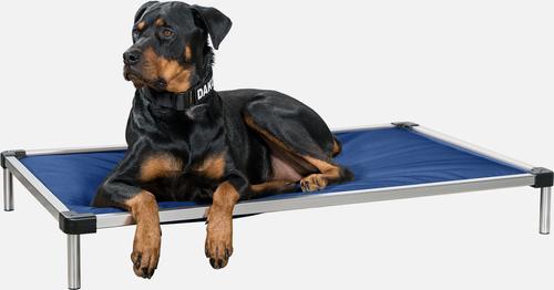 Show full view: K9 Ballistics Chew Proof Armored Padded Elevated Dog Bed, Blue Quartz, Medium slide 4 of 11