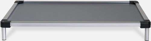 Show full view: K9 Ballistics Chew Proof Armored Vinyl Elevated Dog Bed, Gray Vinyl, Small slide 3 of 8