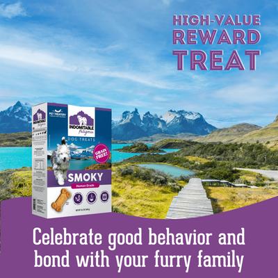 Show full view: The Granville Island Pet Treatery Indomitable Patagonia Grain-Free Smoky Crunchy Dog Treats, 16.2-oz box slide 7 of 9