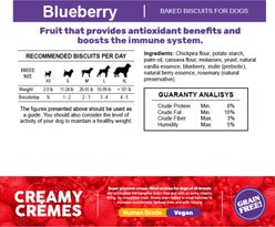 The Granville Island Pet Treatery Indomitable Patagonia Grain-Free Creamy Cremes Blueberry Crunchy Dog Treats, 4.2-oz box slide 2 of 7