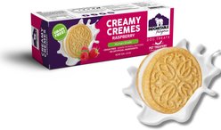 The Granville Island Pet Treatery Indomitable Patagonia Grain-Free Creamy Cremes Rasberry Crunchy Dog Treats, 4.2-oz box