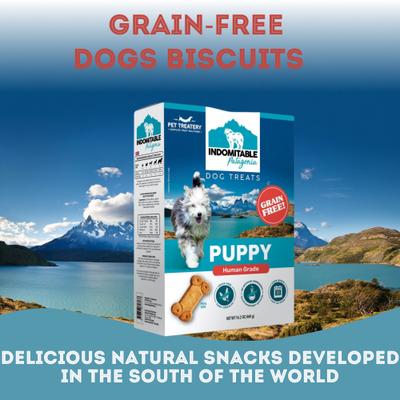 Show full view: The Granville Island Pet Treatery Indomitable Patagonia Grain-Free Puppy Crunchy Dog Treats, 16.2-oz box slide 4 of 9