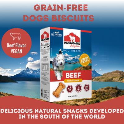 Show full view: The Granville Island Pet Treatery Indomitable Patagonia Grain-Free Beef Crunchy Dog Treats, 16.2-oz box slide 3 of 9