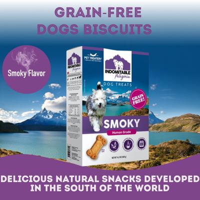 Show full view: The Granville Island Pet Treatery Indomitable Patagonia Grain-Free Smoky Crunchy Dog Treats, 16.2-oz box slide 4 of 9
