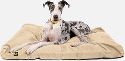 K9 Ballistics Tough Ripstop Rectangle Pillow Dog Bed, Sandstone, XX-Large
