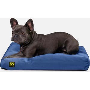K9 Ballistics Tough Ripstop Rectangle Pillow Dog Bed, Blue Quartz, Small