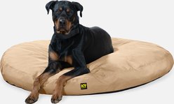 K9 Ballistics Tough Ripstop Round Pillow Dog Bed, Tan, Large slide 1 of 6