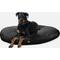 Show in main carousel: K9 Ballistics Tough Ripstop Round Pillow Dog Bed, Obsidian Black, Large slide 1 of 8