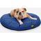 Show in main carousel: K9 Ballistics Tough Ripstop Round Pillow Dog Bed, Blue Quartz, Medium slide 1 of 8