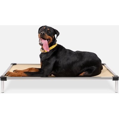K9 Ballistics K9 Ballistics Chew Proof Armored Ripstop Elevated Dog Bed, Sandstone, X-Large