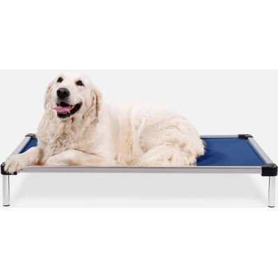 K9 Ballistics K9 Ballistics Chew Proof Armored Ripstop Elevated Dog Bed, Blue Quartz, Large
