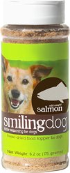 Herbsmith Smiling Dog Kibble Seasoning Wild-Caught Salmon Dog Food Topper, 6.2-oz jar