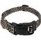 Show in main carousel: Country Brook Petz Deluxe Cheetah Dog Collar, Black, 9 to 11-in neck, 1/2-in wide slide 1 of 5