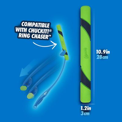 Show full view: Chuckit! Sniff Fetch Stick Dog Toy, Green, Peanut Butter Scent slide 5 of 7