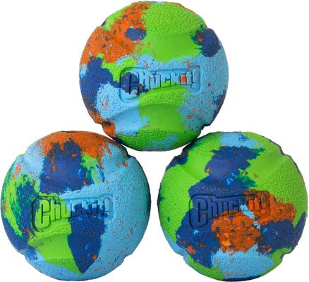 Show full view: Chuckit! ECOFETCH Ball Dog Toys, Medium, 3 count slide 2 of 6