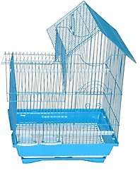 YML Villa Top Parakeet Cage, Medium, Blue slide 1 of 4