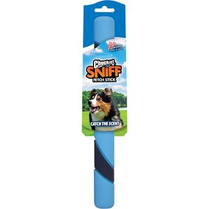 Chuckit! Sniff Fetch Stick Dog Toy, Green, Bacon Scent