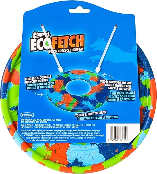 Show full view: Chuckit! ECOFETCH Flyer Dog Toy, Medium slide 3 of 8
