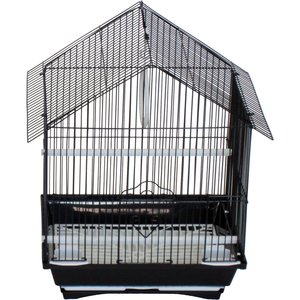 YML House Top Parakeet Cage, Medium