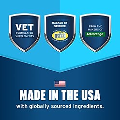 Advantus Flea Oral Treatment for Dogs, 23-110 lbs, 7 count + Pet Protect Skin Health Supplement, 60 count slide 2 of 9