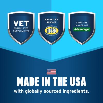 Show full view: K9 Advantix II Flea & Tick Spot Treatment for Dogs, 21-55 lbs, 2 Doses + Pet Protect Skin Health Supplement, 60 count slide 8 of 9