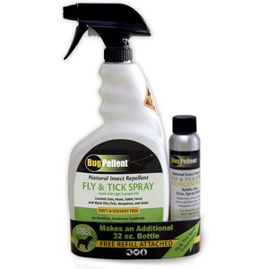 BugPellent Fly Repellent Horse Spray with Concentrate, 32-fl oz