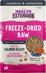 Health Extension Salmon Recipe Freeze-Dried Raw Dog Food, 12-oz bag