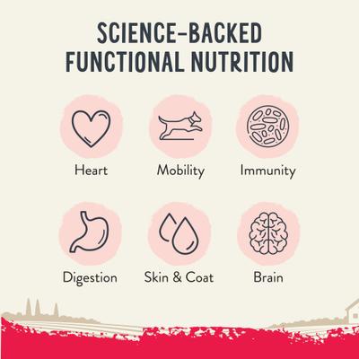 Show full view: Health Extension Beef Recipe Freeze-Dried Raw Dog Food, 3.5-oz bag slide 6 of 11