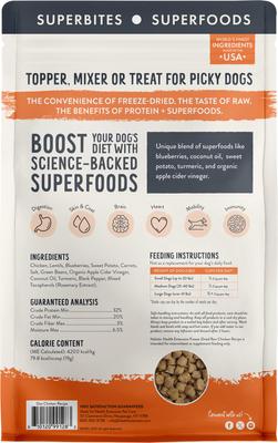 Show full view: Health Extension Chicken Recipe Freeze-Dried Raw Dog Food, 12-oz bag slide 3 of 10