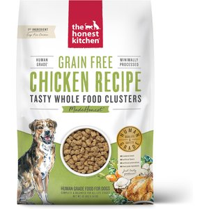 The Honest Kitchen Human Grade Grain-Free Chicken Whole Food Clusters Dry Dog Food, 10-lb bag