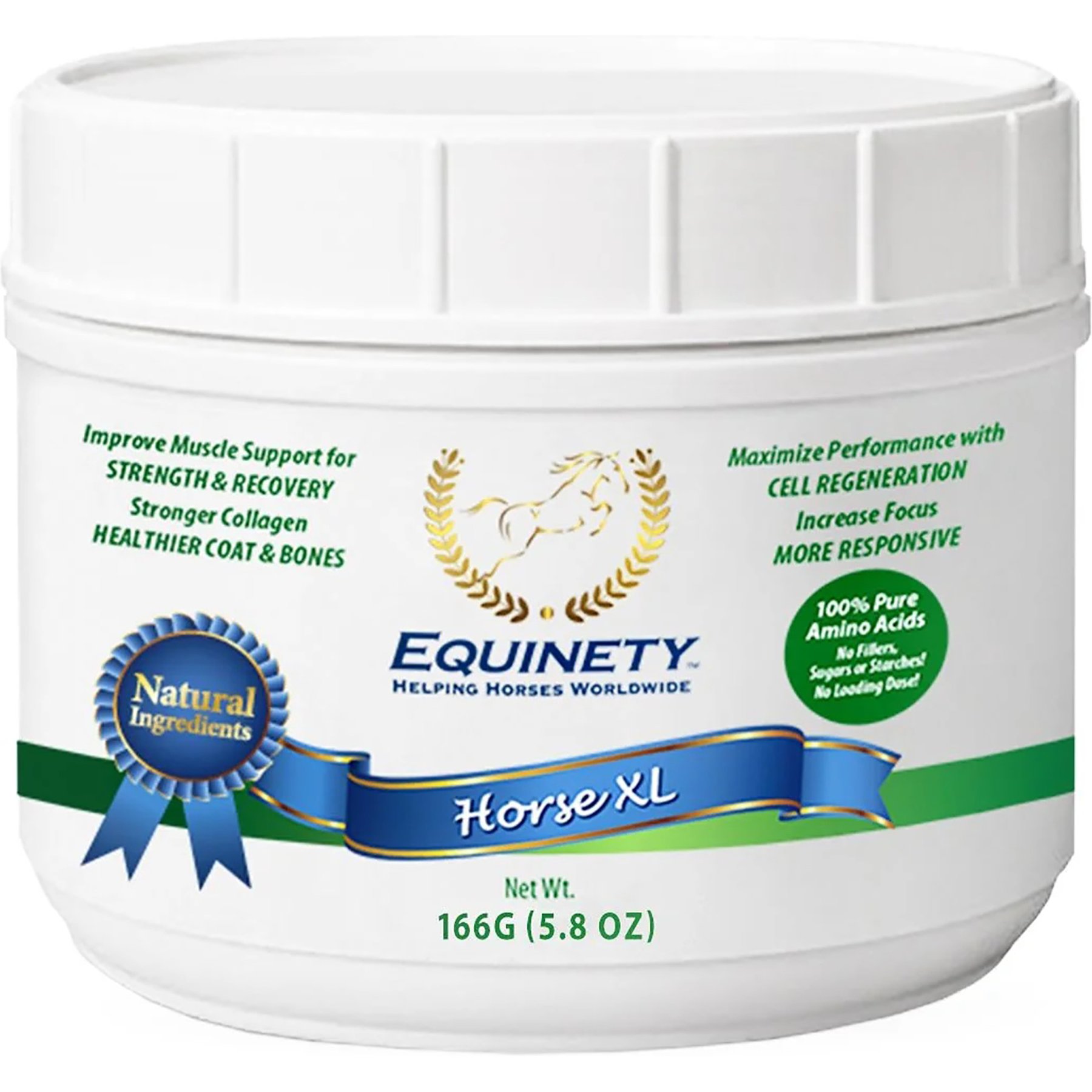 Equinety Horse X-L Powder Horse Supplement, 5.8-oz tub