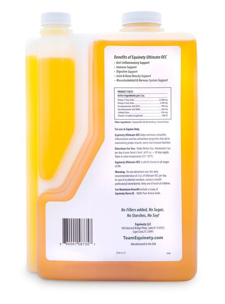 Equinety Ultimate OEC Liquid Horse Supplement, 64-fl oz bottle