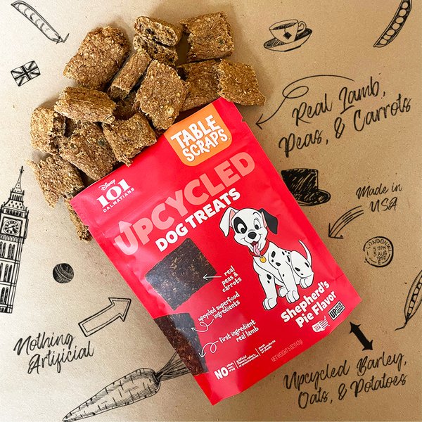 Disney Table Scraps 101 Dalmatians Shepherds Pie Flavor Jerky Dog Treats, 5-oz bag