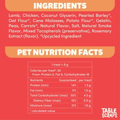 Show full view: Disney Table Scraps 101 Dalmatians Shepherds Pie Flavor Jerky Dog Treats, 5-oz bag slide 6 of 7