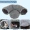Show in main carousel: Pet Adobe 36-in Cat Tunnel Bed, Gray slide 4 of 7