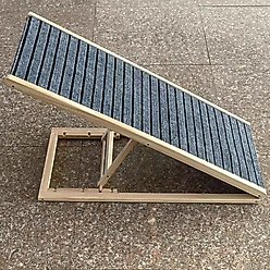 Cesicia Foldable Wooden Dog & Cat Ramp, Yellow, Medium slide 2 of 7