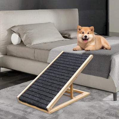 Show full view: Cesicia Foldable Wooden Dog & Cat Ramp, Yellow, Medium slide 6 of 8