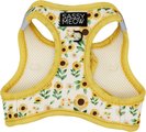 Sassy Woof Sunflower Dreams Step-in Cat Harness, Yellow, Large: 18 to 20.5-in chest