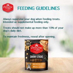 Chicken Soup for the Soul Savory Sticks Chicken Grain-Free Adult Soft & Chewy Dog Treats, 12-oz bag slide 2 of 5