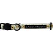 Show in main carousel: Sassy Woof Sunflower Dreams Cat Collar, Beige, Medium: 8 to 12-in neck, 2/5-in wide slide 2 of 6
