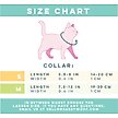 Show in main carousel: Sassy Woof Neon Frights Neoprene Standard Cat Collar, Black, Medium: 8 to 12-in neck, 2/5-in wide slide 4 of 6
