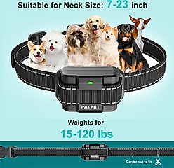 PATPET Waterproof Stubborn Dog Remote Training Collar slide 2 of 8