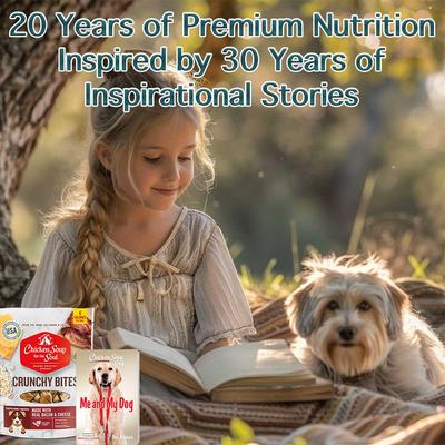 Show full view: Chicken Soup for the Soul Crunchy Bites Bacon & Cheese Dog Treats, 12-oz bag slide 9 of 12